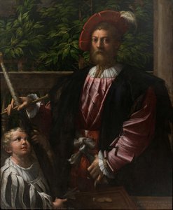 Portrét Lorenza Cybo — Parmigianino