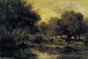 Landscape With Cottage