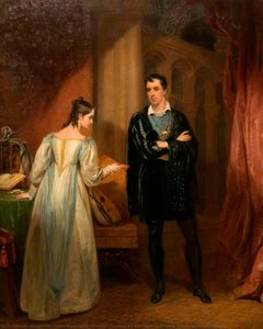 Charles Mayne Young (1777–1856), As Hamlet And Mary Glover As Ophelia In 'hamlet' By William Shakespeare — ジョージ・クリント