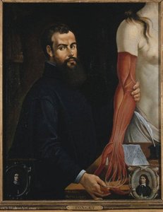 A Posthumous Portrait Of Andreas Vesalius — Andreas Vesalius