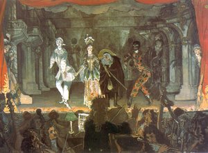 Italian Comedy. ''love Note'' — Alexandre Benois