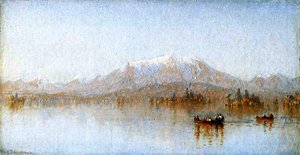 Mount Katahdin From Lake Millinocket — Sanford Robinson Gifford