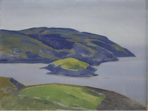 Studie Av Strand — Nikolai Roerich