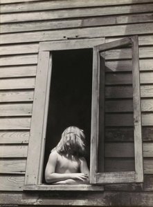 Untitled (girl In Window) — Clarence John Laughlin