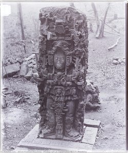 Photograph Of Copán Taken By A.p. Maudslay — Alfred Percival Maudslay