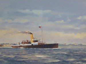 'Clacton Queen' off Felixstowe