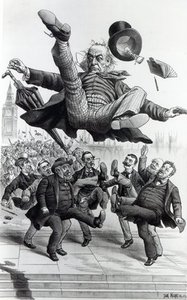 Gladstone Being Kicked Out Of Parliament