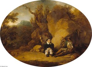 Don Quixote And Sancho Panza — Robert Smirke