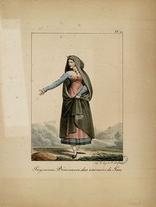 Béarnaise Peasant Around Pau — Francois Seraphin Delpech