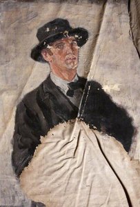 Portrait Of A Man In A Hat — William Conor