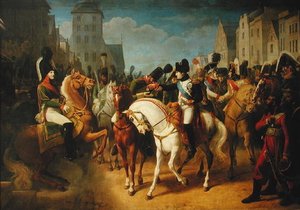 Napoleon Bonaparte Decorating The Grenadier