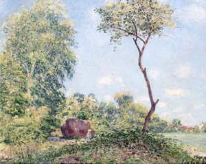 Primavera Con Acacie — Alfred Sisley