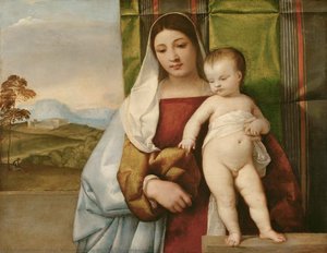 The Gipsy Madonna — Titian Ramsay Peale Ii