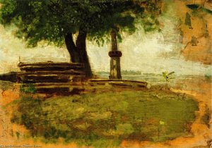 The Tree (study For Mending The Net) — Thomas Eakins