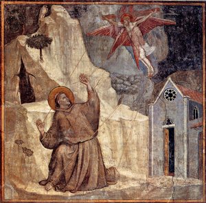 Šv. Franciskus Stigmata — Džotas Di Bondonė