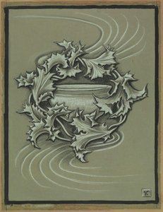 (illustrazione Per Il Rubáiyát Di Omar Khayyám) La Coppa Amara — Elihu Vedder