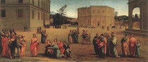 Joseph Presents His Father And Brothers To The Pharaoh — Francesco Granacci