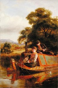 Drifting Along A Canal
