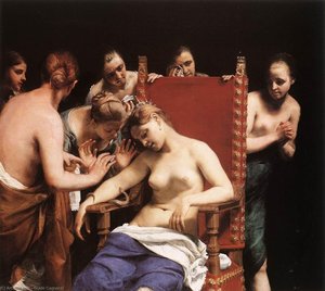 The Death Of Cleopatra — Guido Cagnacci