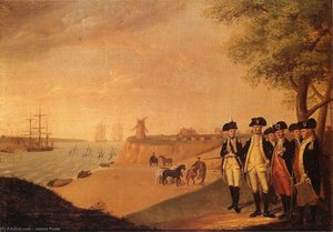 The Generals At Yorktown — James Peale