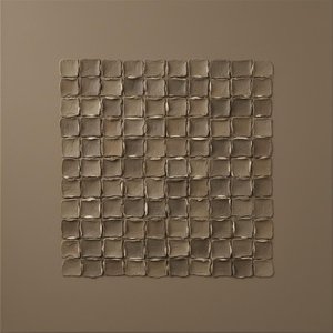 Monolithic Earth: A Meditative Study Of Tactile Relief And Timeless Geometric Harmony — David Moreau, Plaster & Texture Art