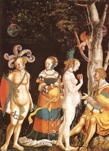 The Judgment Of Paris — Niklaus Manuel