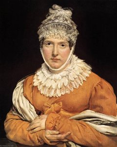 Portrait Of Madame Récamier — Baron Gros Antoine Jean