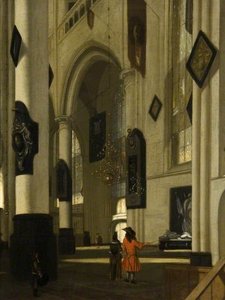 Interior Of The Oude Kerk, Delft — Hendrick Corneliszoon Van Vliet