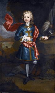Portrait Of Guilford Killigrew, When A Boy — Johann Closterman