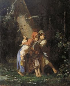 Peasant Girls In The Forest