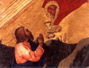 Cristo nell'orto degli Ulivi (dettaglio)