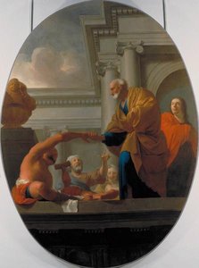 Saint Pierre guérissant un paralytique