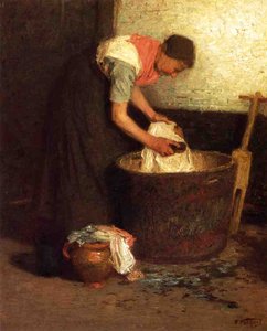 The Washerwoman — Edward Henry Potthast