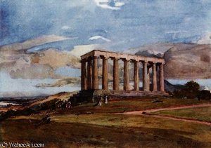 The National Monument on Calton Hill