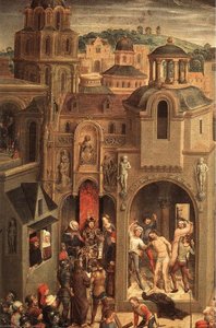 Szenen Aus Der Passion Christi (detail) (14) — Hans Memling