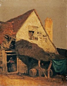 Gable End Of Old Houses, St Albans