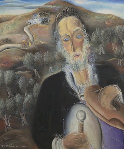 The Drummer Of Meron, (1929) — Reuven Rubin