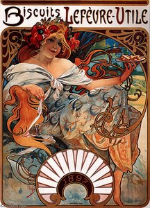 Biscuits Lefevre-Utile litho