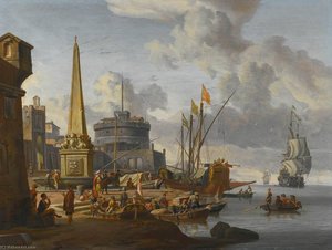 Fortified Mediterranean Port