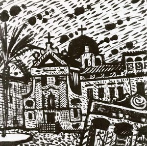 Naples — Mstislav Dobuzhinsky