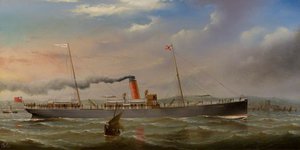 Ss 'perth' Leaving Dundee — Charles Keith Miller
