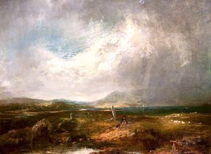A Moorland Storm, Sutherland