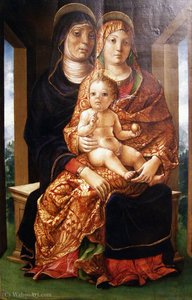 Madonna and Child with Saint Anne