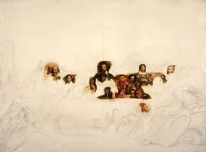 John Knox Dispensing The Sacrament At Calder House — Sir David Wilkie