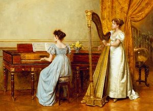 The Music Room — George Goodwin Kilburne