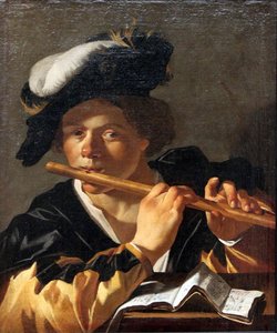 The flute player