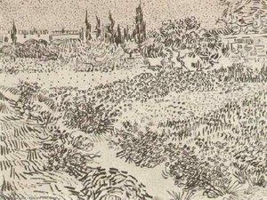 Garten Mit Blumen 2 — Vincent Willem Van Gogh