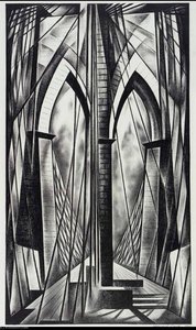 Brooklyn Bridge — Howard Cook