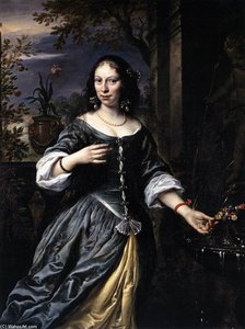 Portrait Of Margaretha Tulp — Govert Teunisz Flinck