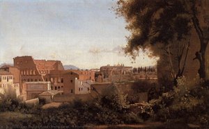 A Rising Path — Jean-baptiste-camille Corot